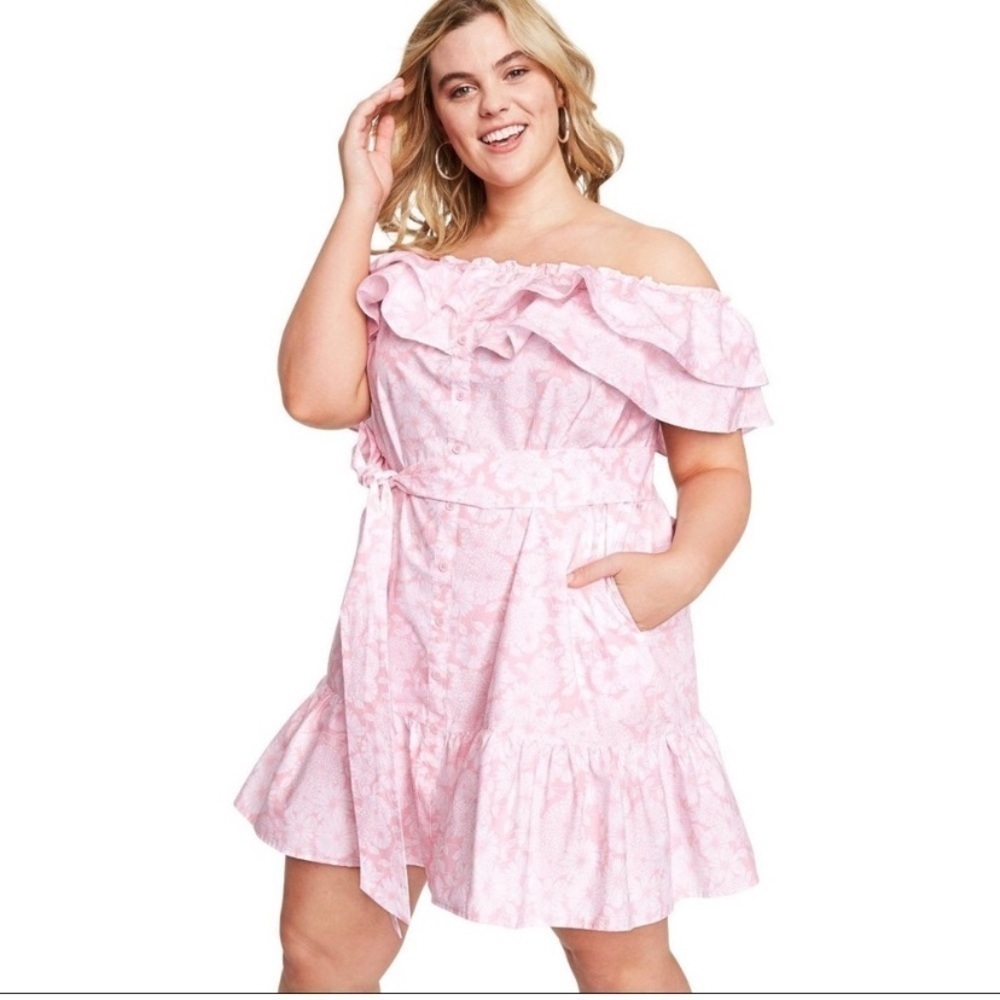 Lisa Marie Fernandez Target Dress size 1x. ( no belt)